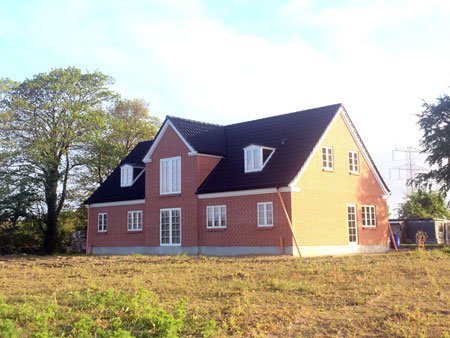 Peterslyst - stuehuset næsten færdigt
